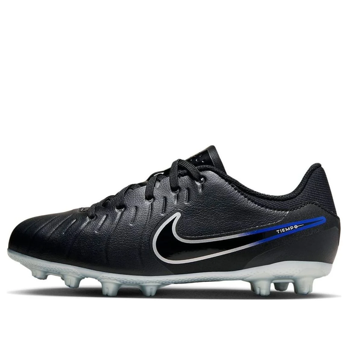 (GS) Nike JR Tiempo Legend 10 Academy 'Black Blue' DV4349-040