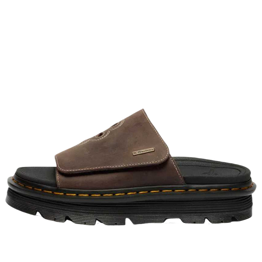 Dr. Martens Zebzag Flower Sandals 'Dark Brown' 42913200