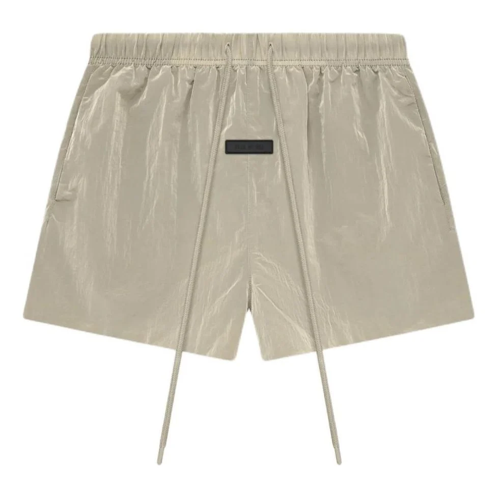Fear of God Essentials Crinkle Nylon Running Short 'Garden Yellow' 160SP244131F