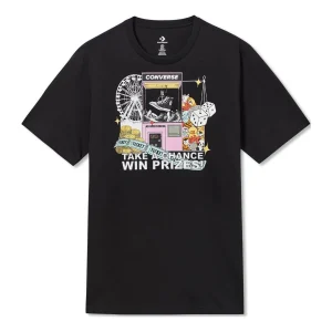 Converse Claw Machine Graphic Tee Asia Sizing 'Black' 10023457-A01
