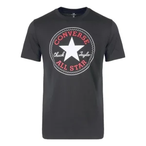 Converse Chuck Patch T-Shirt Asia Sizing 'Black' 10007862-A01