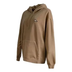 Converse Loose Fit Sneakers Patch Hoodie Asia Sizing 'Nomad Khaki' 10025457-A03