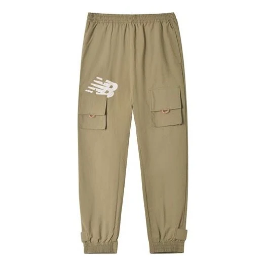 New Balance Streetwear Cargo Pants Asia Sizing 'Khaki' AMP12350-INC