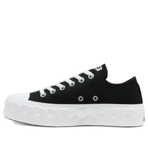 (WMNS) Converse Chuck Taylor All Star Low 'Runway Cable - Black' 568894C