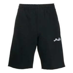 Off-White Script Logo Track Shorts OMCI006F22FLE0033100