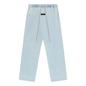 Fear of God Essentials SS24 Relaxed Pants 'Light Washed Denim' 130SP244380F