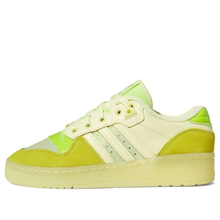 (WMNS) adidas Rivalry Low 'Yellow Green' FV4932