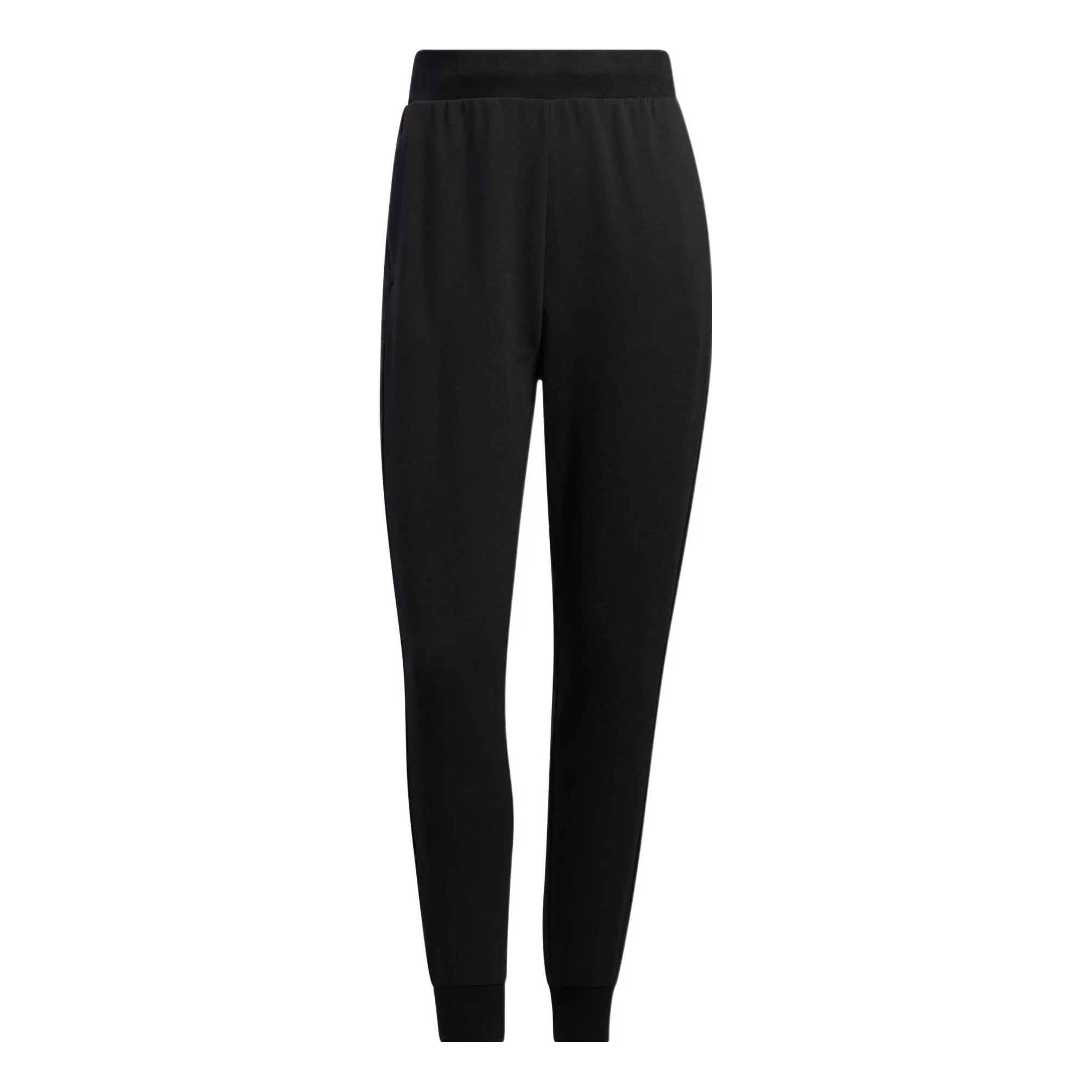 (WMNS) adidas Must Haves 3-Stripes French Terry Pants Asia Sizing 'Black' HM7067