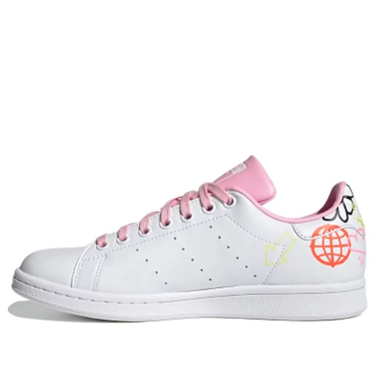 (WMNS) adidas Stan Smith 'Doodle - White Pink' FX5680