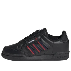 (PS) adidas Continental 80 Stripes 'Black Navy Red' S42612