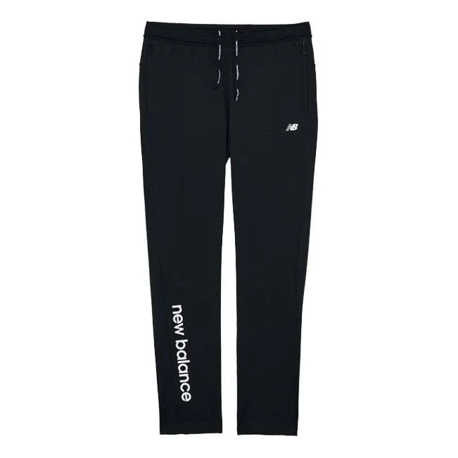 (WMNS) New Balance Training Tenacity Knit Pants Asia Sizing 'Black' AWP83302-BK