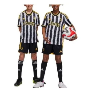 (GS) adidas Juventus 23/24 Home Shorts 'Black Gold' IB0494