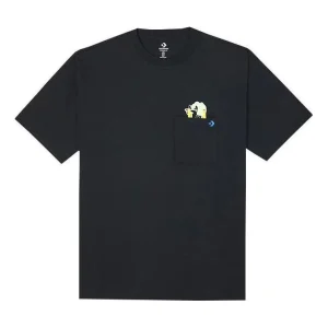 Converse Park Gym Graphic T-Shirt Asia Sizing 'Black' 10023150-A02