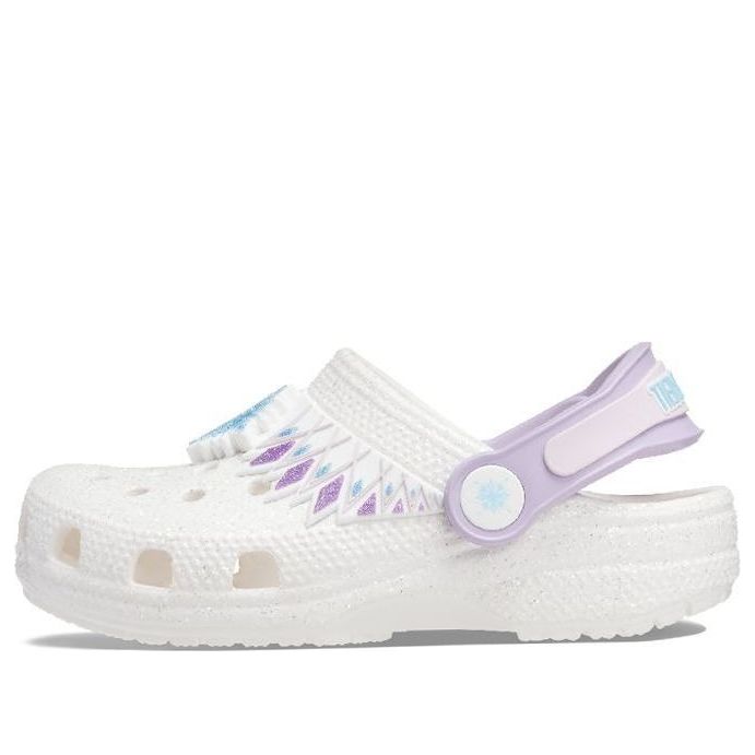 (TD) Crocs Classic Fun Lab I AM Frozen II Clog 'White Lila' 207715-100