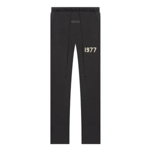 Fear of God Essentials SS22 1977 Logo Relaxed Sweatpants 'Iron' FOG-SS22-167