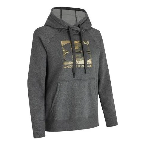 (WMNS) Under Armour Fleece Gray 1357938-010