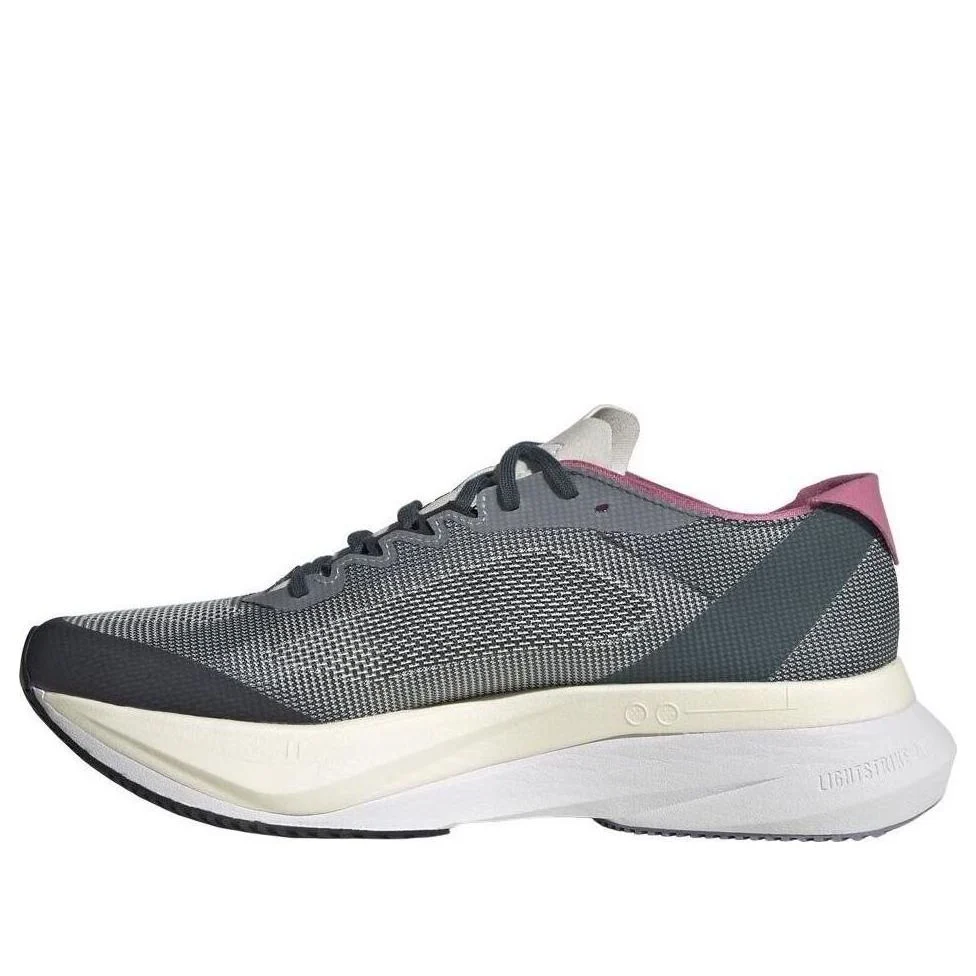 (WMNS) adidas Adizero Boston 12 'Arctic Night Lucid Lemon' ID6898