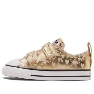 (TD) Converse Chuck Taylor All Star 2v 'Gold Metallic' 772477C