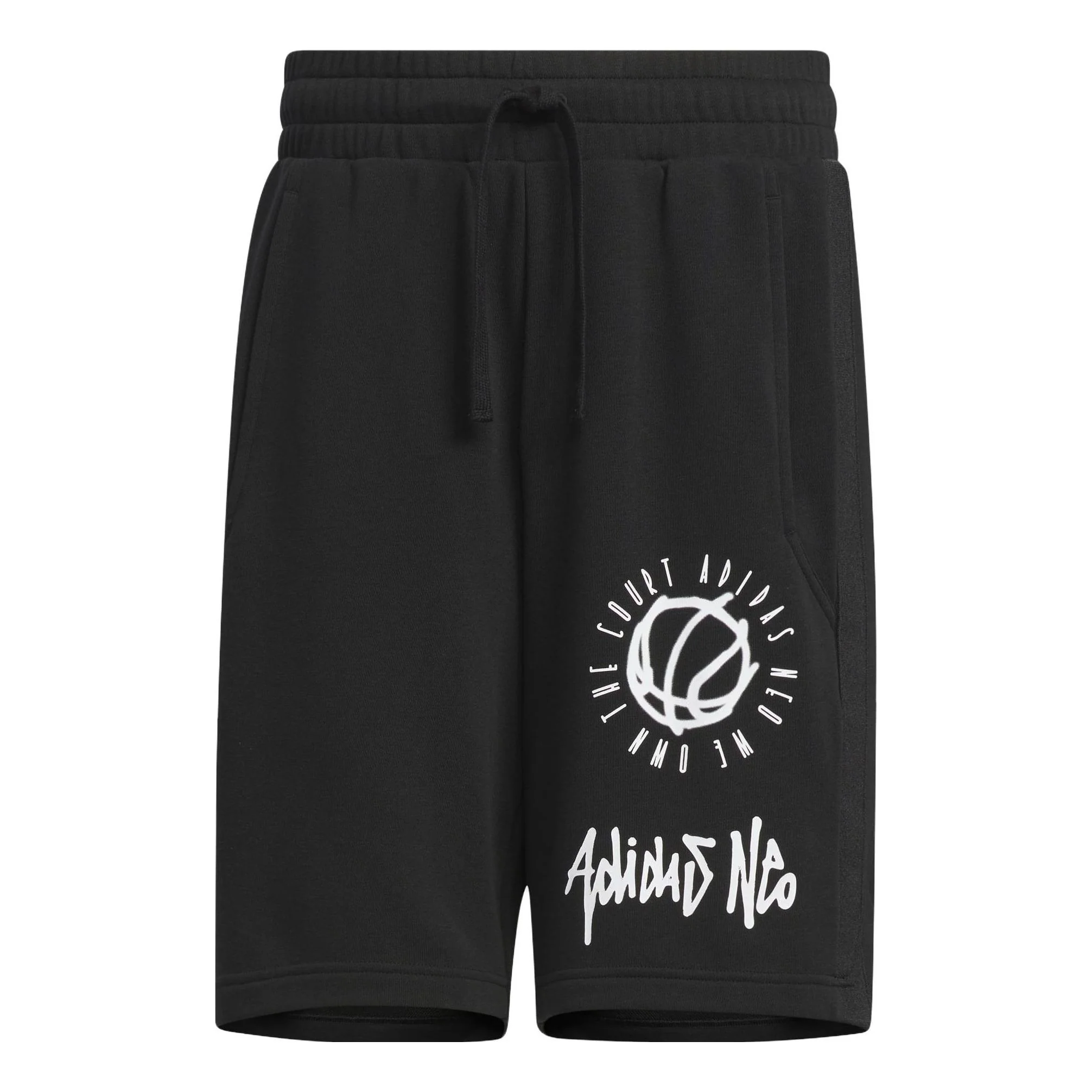 adidas Neo Basketball Shorts 'Black' IA6793