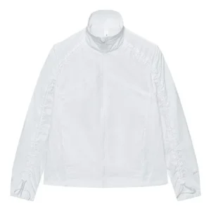 (WMNS) Reebok Woven Lightweight Breathable Sun Protection Outer Jacket 'White' 23RCS104W100