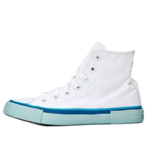 (WMNS) Converse Chuck Taylor All Star Hi 'White Blue' 568805C