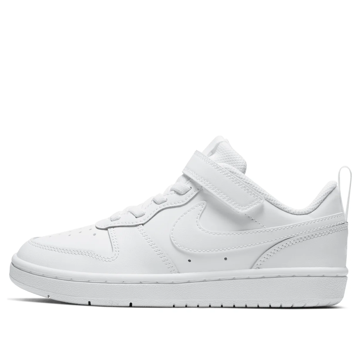 (PS) Nike Court Borough Low 2 'Triple White' BQ5451-100
