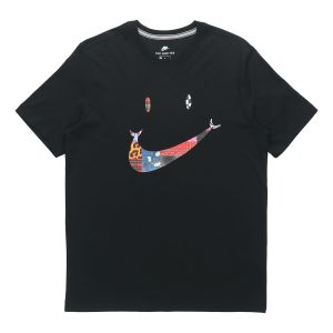 Nike Have A Nike Day Summer2 Smiling Face Printing Short Sleeve Black CW7392-010