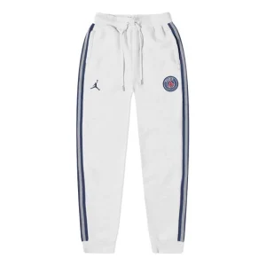 Air Jordan Paris Saint-Germain fleece joggers 'White' DB6503-051