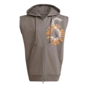 adidas by Stella McCartney Sleeveless Hoodie 'Grey' IB5905