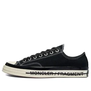 Converse x Fragment Design x MonclerChuck 70 Low 'Black' 172320C