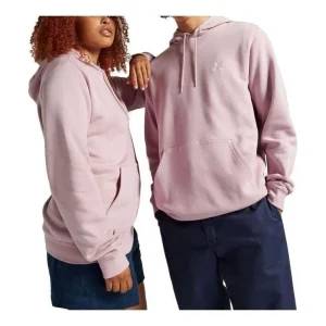 Converse Standard Fit Left Chest Star Chevron Embroidered Hoodie Asia Sizing 'Phantom Violet' 10024509-A24
