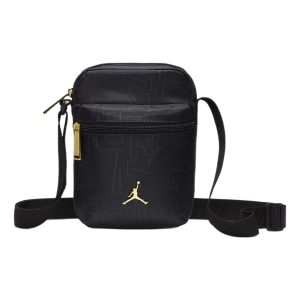 (WMNS) Air Jordan Black and Gold Festival Bag 'Black Gold' FV5743-010