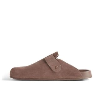 (WMNS) Balenciaga Sunday Mules 'Light Brown Suede Calfskin' 761284WCGA12010