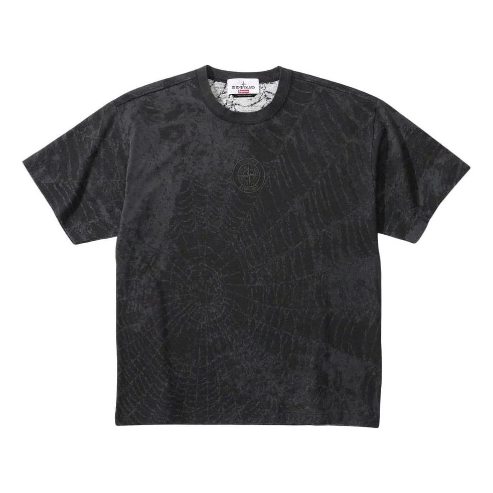 Supreme x STONE ISLAND FW23 Week10 T-shirt 'Black' SUP-FW23-168