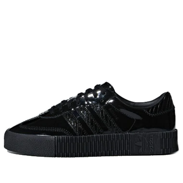 (WMNS) adidas Sambarose 'Patent Black' CG6618