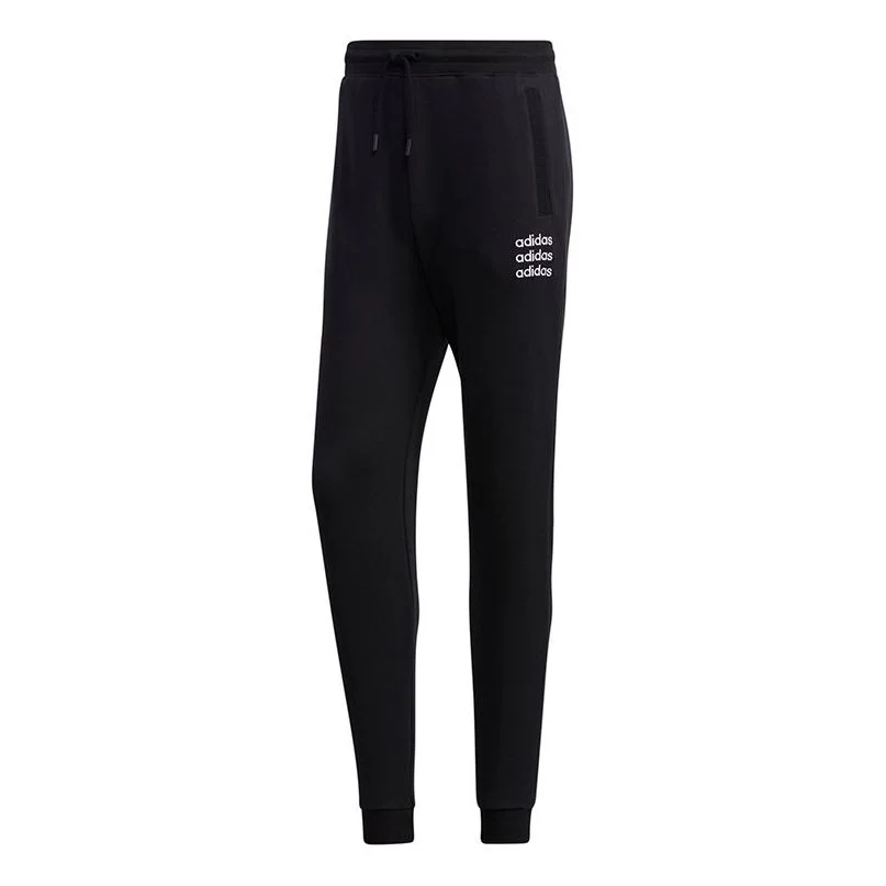 adidas neo M C TP Bundle Feet Sports Long Pants Black GJ8932
