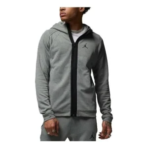 Air Jordan Fleece Full-Zip Hoodie 'Gray' DV9783-063
