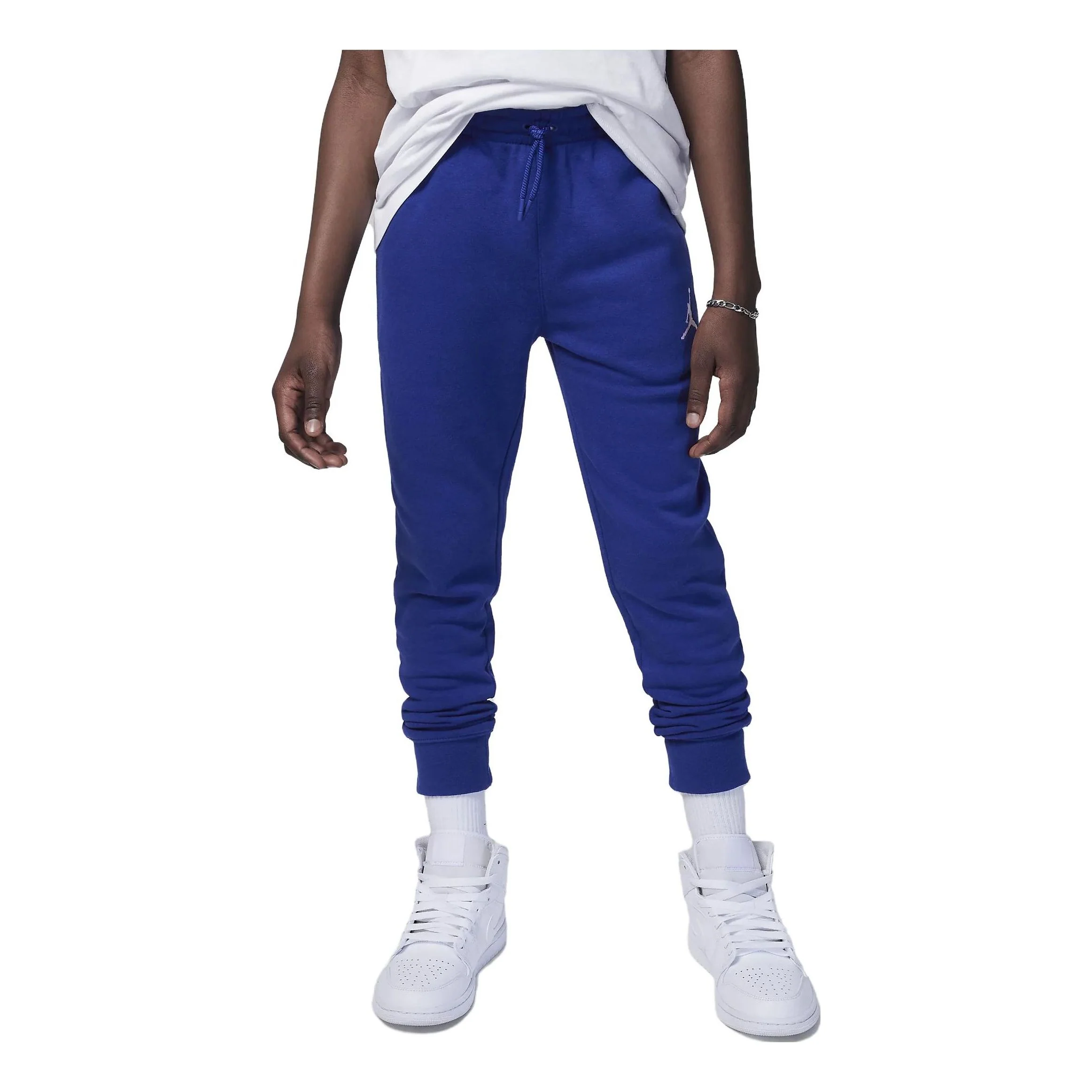 (GS) Air Jordan MJ Essentials Pants 'Blue' 95C549-U1A