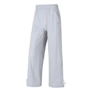 (WMNS) New Balance Woven Pants Asia Sizing 'Grey' NTE24262-GR