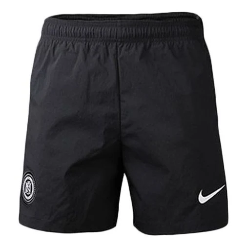 Men's Nike Logo Woven Sports Black Shorts CD0581-010