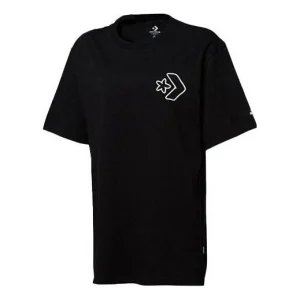Converse Cartoon Logo T-Shirt Asia Sizing 'Black' 10018176-A01