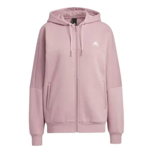(WMNS) adidas Word Fleece Hoodie Asia Sizing 'Pink' HM2811