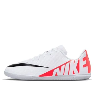 (GS) Nike Jr. Mercurial Vapor 15 Club Indoor 'White Bright Crimson' DJ5955-600
