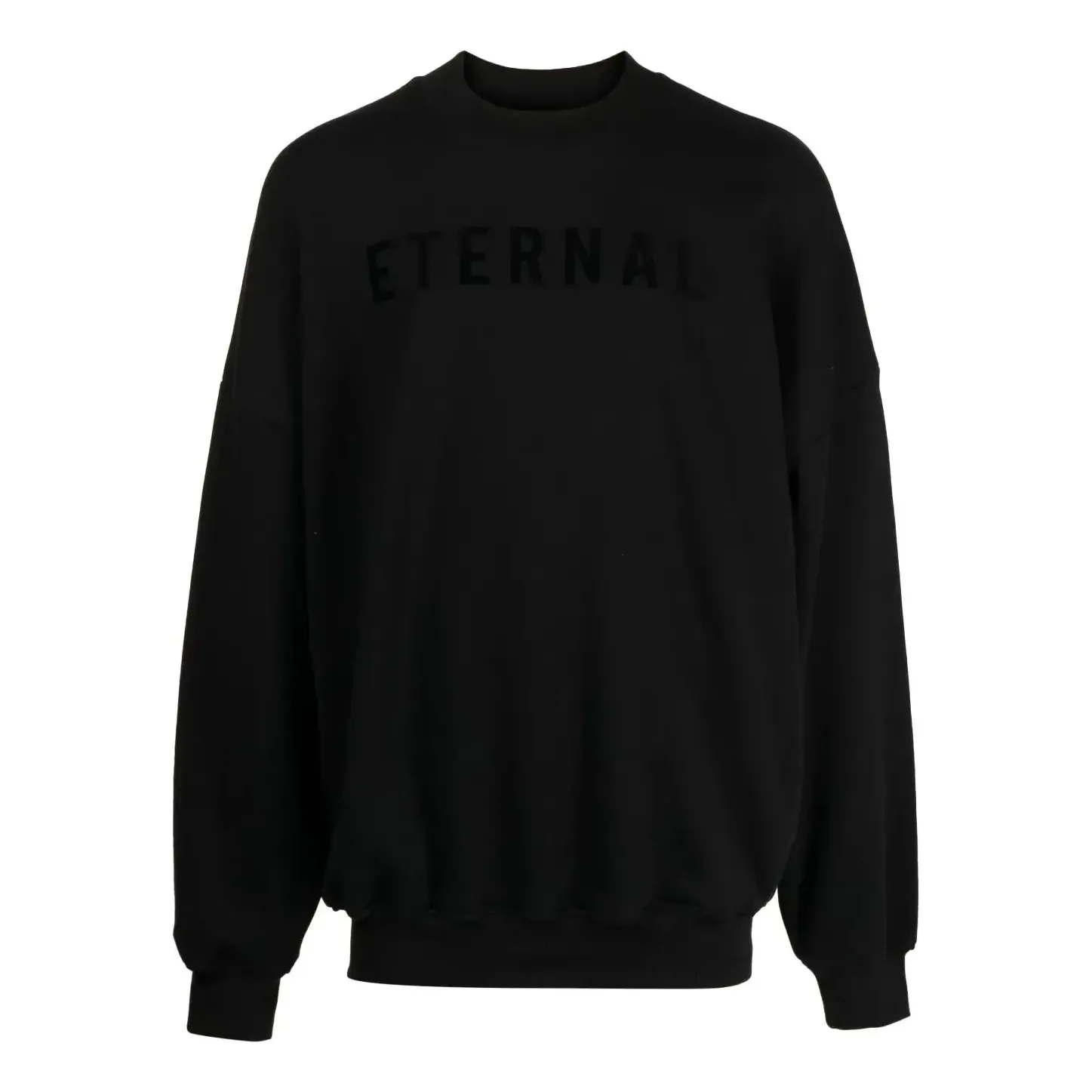 Fear of God FW22 ETERNAL Fleece Crewneck 'Black' FGE50-003AFLC_BLACK