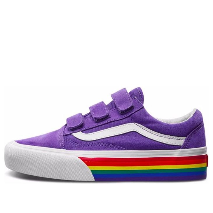 Vans Old Skool V Platform 'Rainbow' VN0A45K2VS3