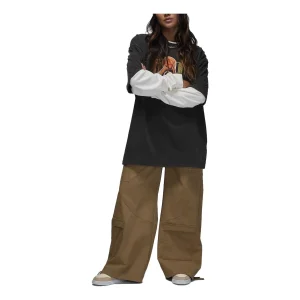 (WMNS) Air Jordan Chicago Heavyweight Pants 'Brown' FD7216-395
