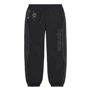 Supreme AOI Glow-In-the-Dark Track Pants 'Black White' SUP-SS22-120