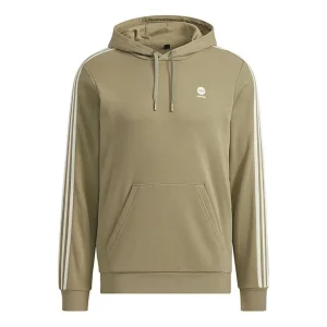 adidas Neo CE 3-Stripes Hoodies 'Olive Green' HD4673