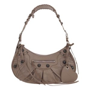 (WMNS) Balenciagac Le Cagole Small Shoulder Bag 'Light Brown' 6713071VG9Y1212