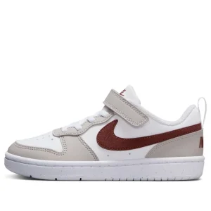(PS) Nike Court Borough Recraft 'White Light Iron Ore Dark Pony' FZ4522-100